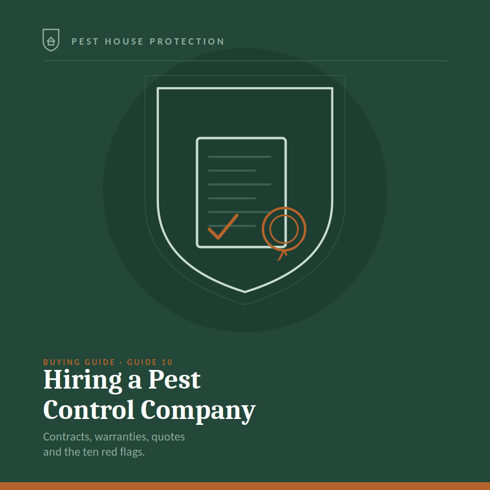 Hiring a Pest Control Company