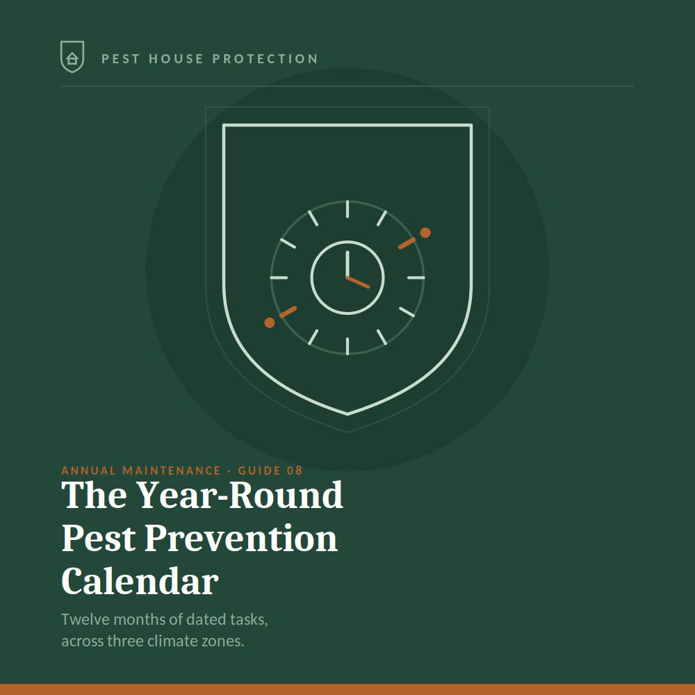 The Year-Round Pest Prevention Calendar